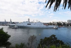 三艘中国海军军舰“突访”悉尼令媒体吃惊 澳总理回应