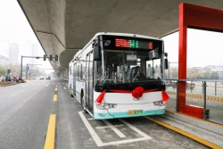 省内首条！盐城市区高架地面系统BRT环线（H1)试运行，市民可免费体验