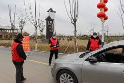 建湖县恒济镇组织志愿者投身防控一线