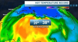 加拿大北极地区出现创纪录高温 比往年最高气温高出两到三倍
