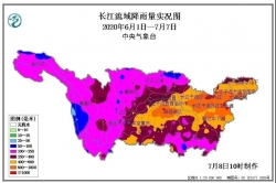 江苏暴雨将重启，长江中下游6月以来平均降雨量已超1998年