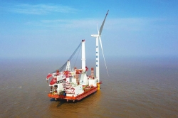射阳首个海上风电项目即将并网发电，年上网电量达8.2亿千瓦时