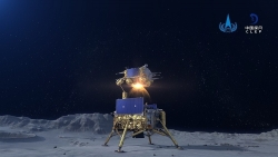 嫦娥五号上升器点火，实现我国首次地外天体起飞！