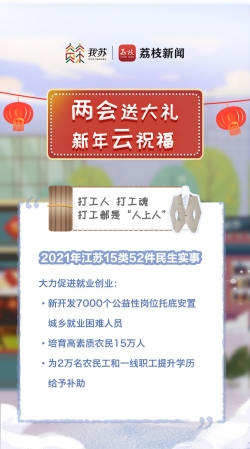 清单形式、项目推进……2021年江苏民生实事“变”了！