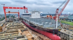 泰州：扬子江船业喜迎“开门红” 三个月完成全年接单任务
