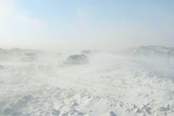 蒙古国强沙尘暴和暴风雪已致6人死亡
