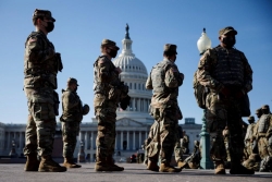五角大楼批准国民警卫队留驻华盛顿两个月