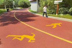 盐城建成健身步道1300公里 市民直夸锻炼方便 