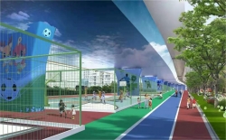 “金边银角”让去哪儿健身不再是难题 江苏泰州推出“全人群城市高架体育公园” 