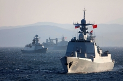 中俄“海上联合-2021”联合军事演习大洋砺兵