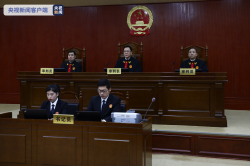 原中国国电集团公司党组成员、副总经理谢长军受贿、为亲友非法牟利、国有公司人员滥用职权案一审开庭