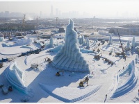 哈尔滨冰雪大世界即将开园迎客