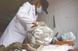 《盐城市区发现一座大规模汉墓》跟踪报道  东闸新村汉墓考古发掘结束