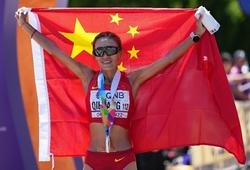 祝贺！切阳什姐夺得田径世锦赛女子20公里竞走铜牌