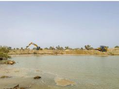 新疆塔里木河干流历时80天的洪水过程结束