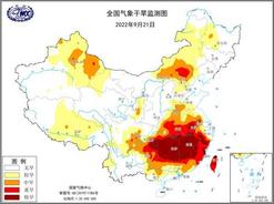 气象干旱黄色预警：江西湖南等7省市有特旱
