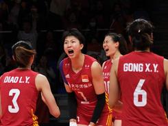 中国女排不敌巴西仍以小组头名晋级世锦赛16强