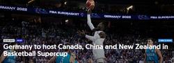 中国男篮8月将在德国参加世界杯热身赛