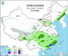 华南雨雨雨，华北北部等地局地降温可达10℃，阵风7~8级