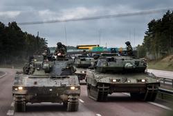 俄媒：瑞典举行25年来最大规模联合军演 北约多国参演 