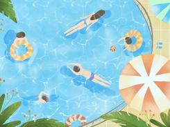 夏季游泳需谨慎 小心这几种“游泳病”