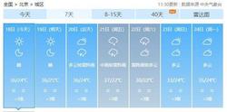 北京今年高温日数已达27天 超过观象台建站来全年高温总日数