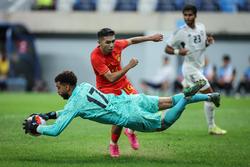 U23亚洲杯预选赛中国国奥队首场战平阿联酋国奥队