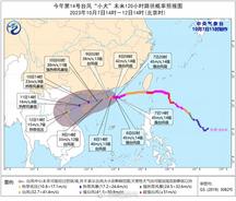 台风“小犬”或二次登陆华南沿海，四省区迎风雨持久战