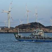 全球首个漂浮式风渔融合项目安装完成