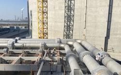 江苏盐城：全球最大LNG储罐的“大动脉”通了