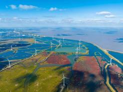 大丰风电产业园：  “追风逐电”尽享海上好风景