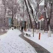 青海西宁迎来今冬首场降雪 公众需做好防范