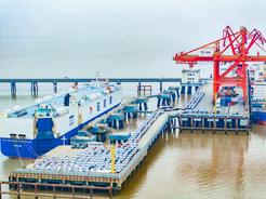 高质量发展丨江苏盐城港:赴十年之约 跨山海远航