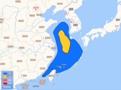 海浪蓝色预警！江苏南部近岸海域将出现中浪到大浪