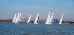 中国大学生帆船联赛总决赛在西太湖开赛