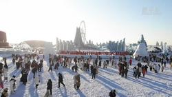 哈尔滨冰雪大世界正式开园 喜迎八方宾客
