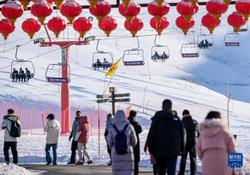 走进新源那拉提国际滑雪场
