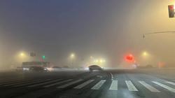 受雾霾天气影响 江苏全省高速公路实行特级交通管制措施
