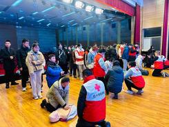关爱生命 “救”在身边 大丰区红十字会开展应急救护培训