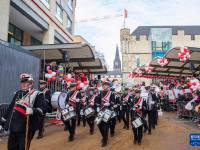 “玫瑰星期一”游行掀起德国科隆狂欢节高潮
