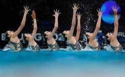 花样游泳世界杯北京站结束 中国队收获6枚金牌