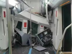 西安地铁10号线试车时发生事故车头受损严重？多部门回应