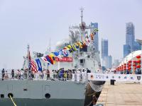 全国多地以多种形式庆祝人民海军成立75周年