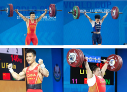 四位奥运冠军领衔 中国举重队公布巴黎奥运会参赛名单