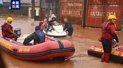 巴西南里奥格兰德州暴雨已导致56人死亡