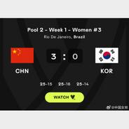祝贺！中国女排2024世联赛开门红