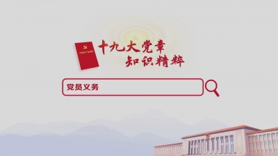 （12）党员义务