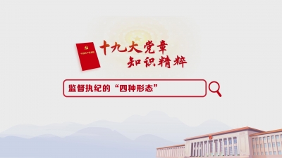 （37）监督执纪的“四种形态”