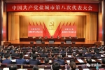中国共产党盐城市第八次代表大会开幕