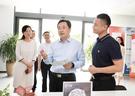 费坚赴大丰区开展企业人才等工作调研